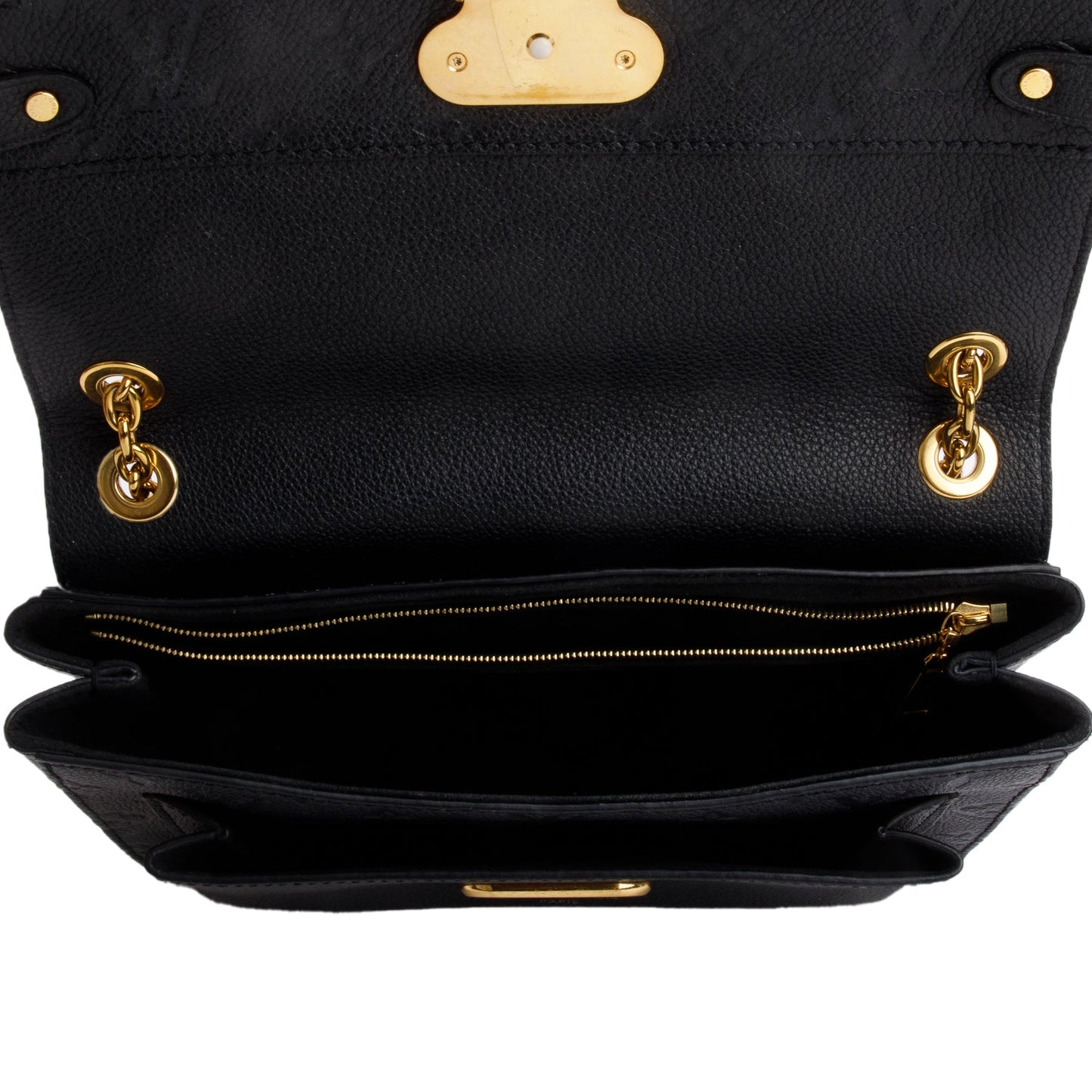 Louis Vuitton Black Monogram Empreinte Leather Vavin PM