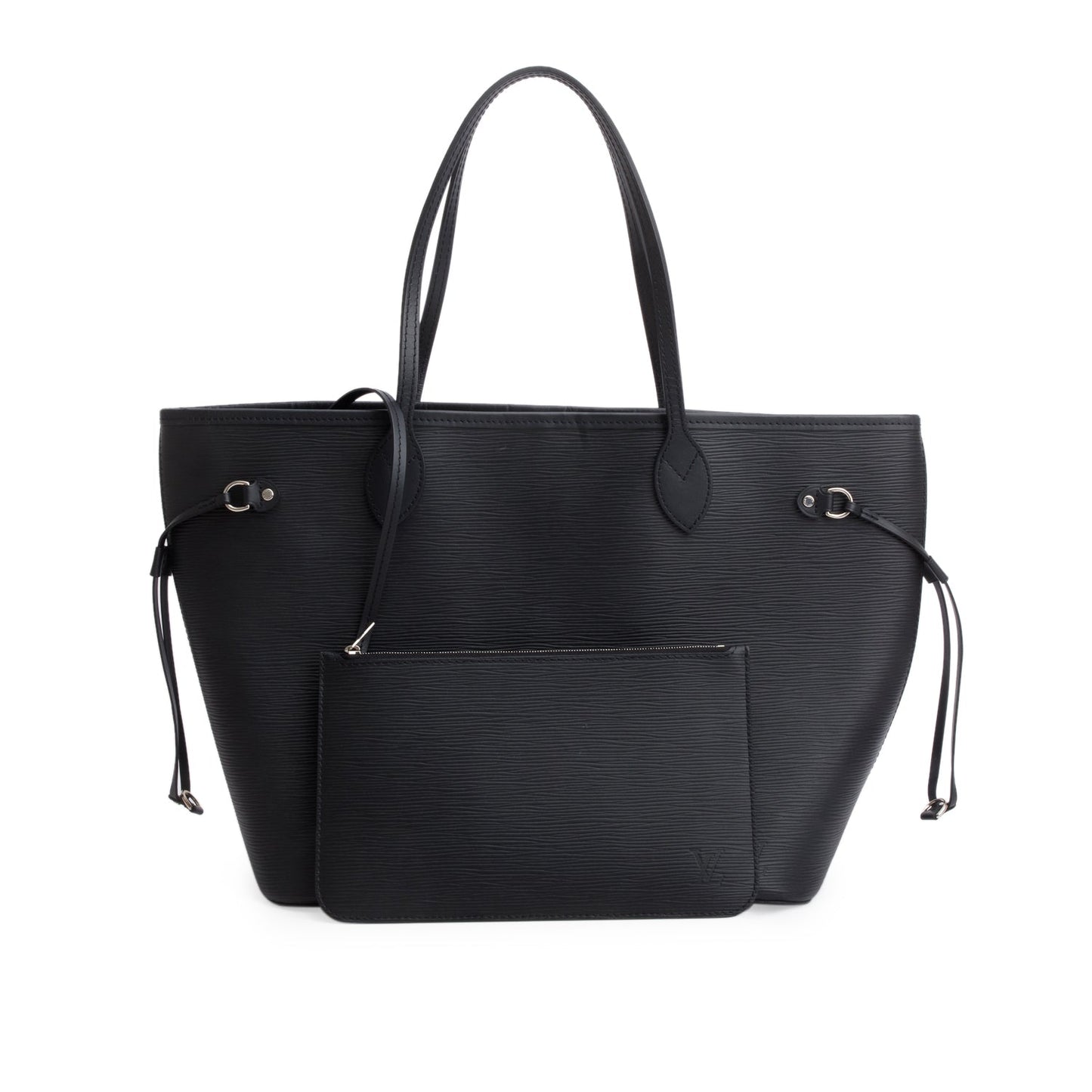 Louis Vuitton Black Epi Leather Neverfull MM