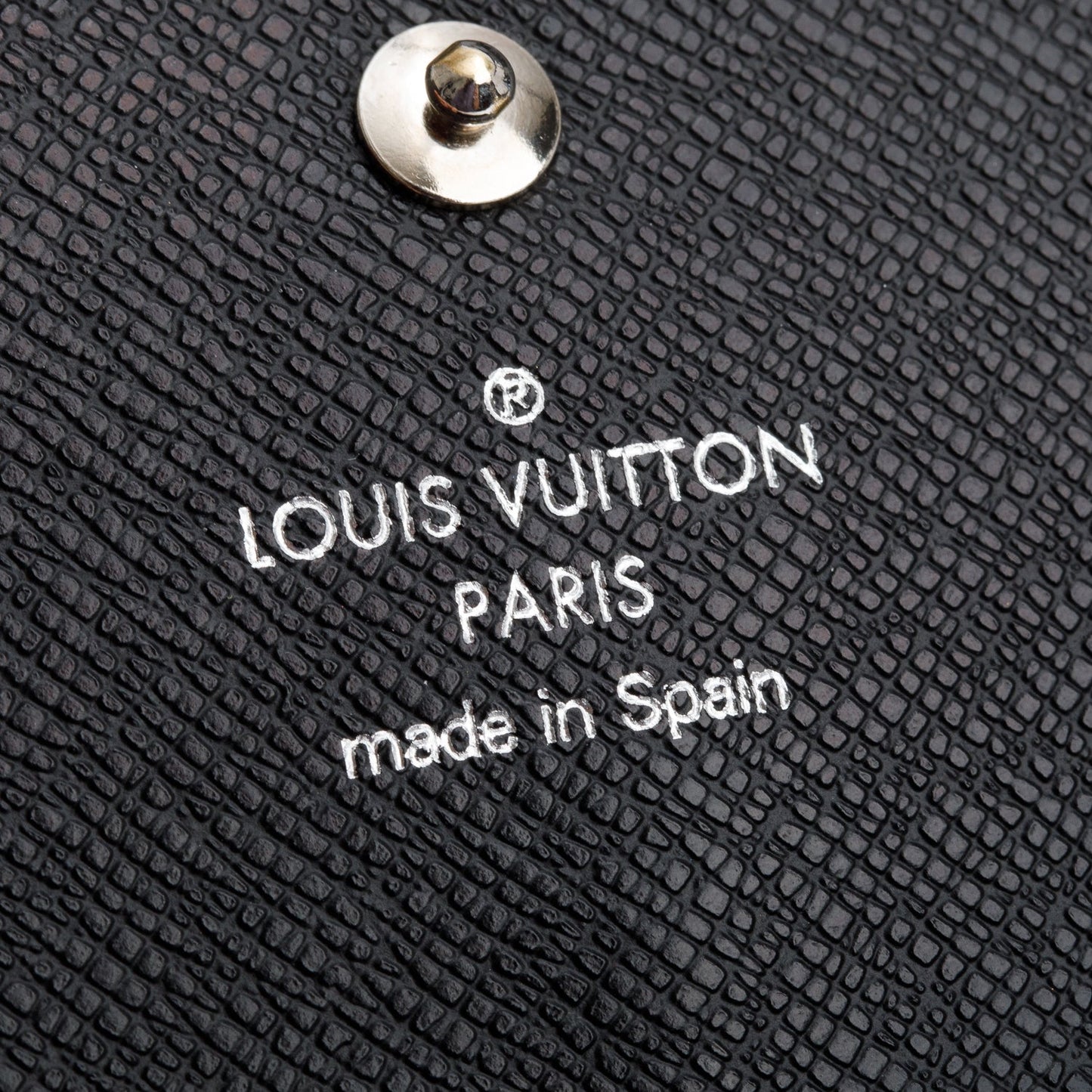 Louis Vuitton Black Epi Leather Sarah Wallet