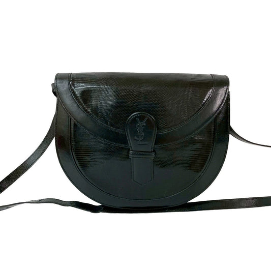 YVES SAINT LAURENT Shoulder Bag leather black