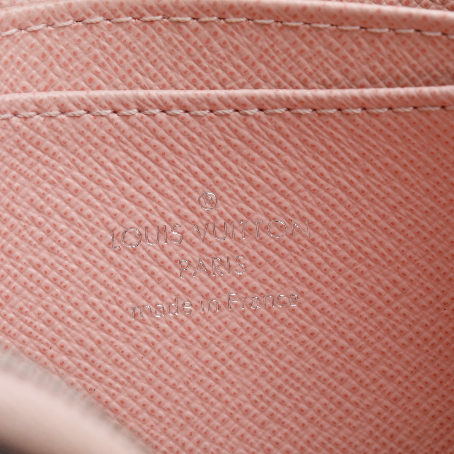 Louis Vuitton Pink Epi Leather Zippy Coin Purse