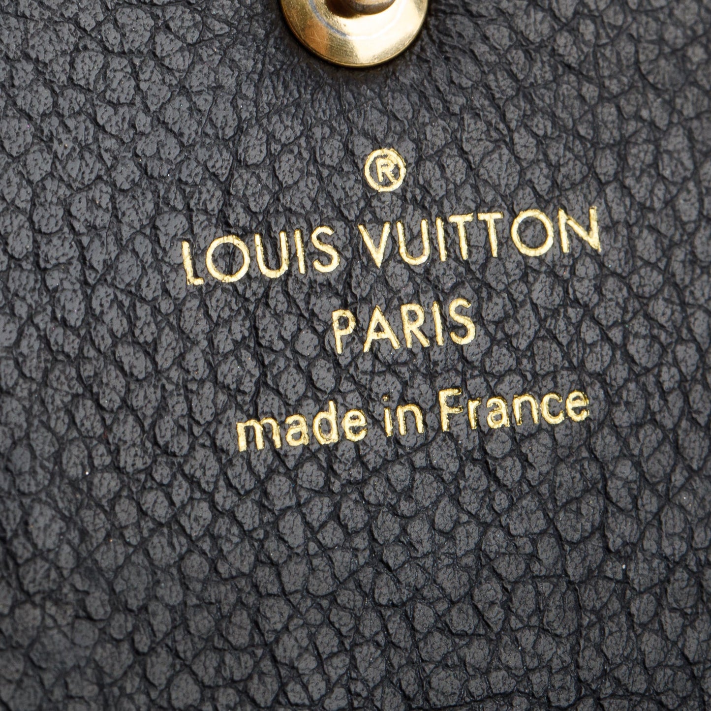 Louis Vuitton Black Empreinte Key Pouch