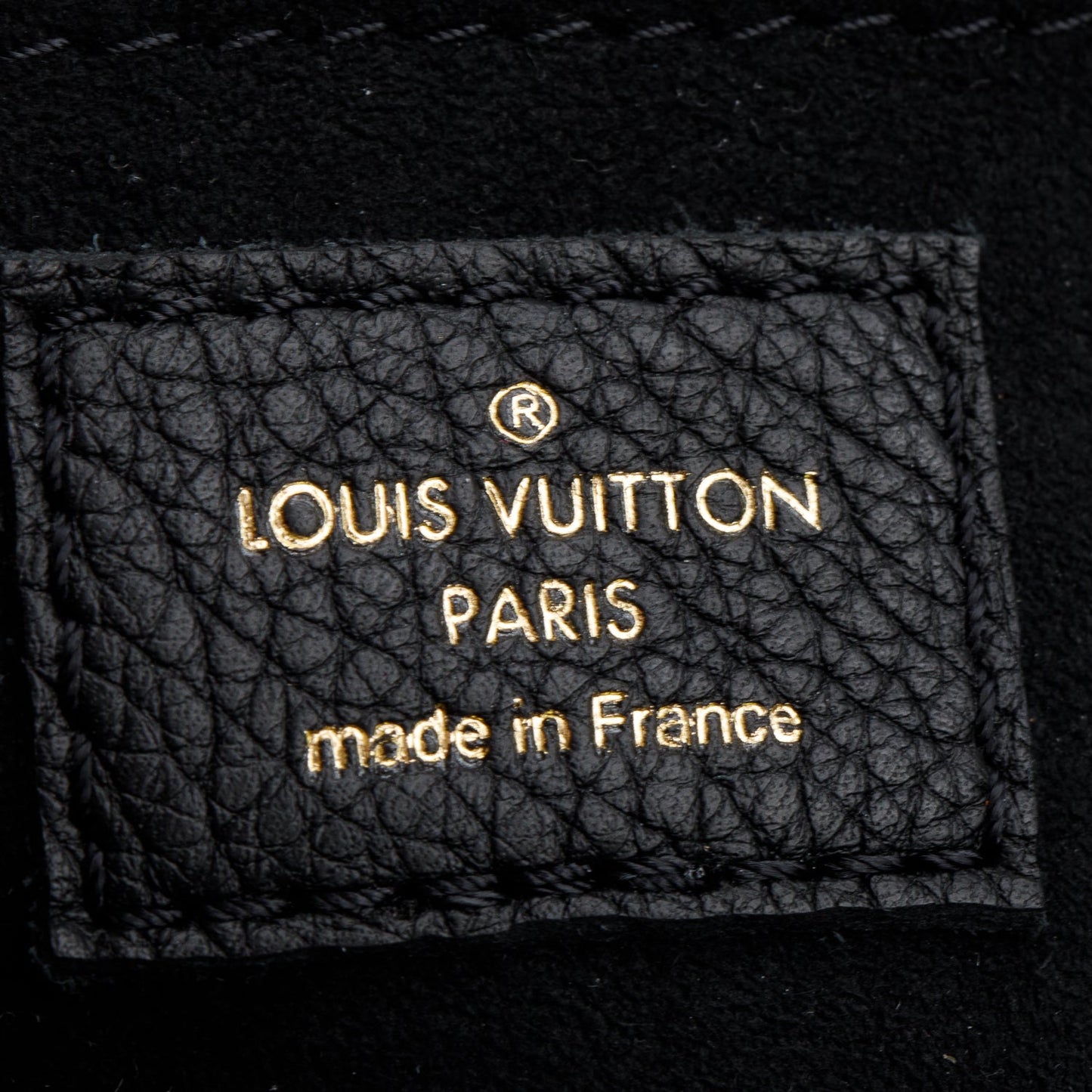 Louis Vuitton 2022 Black Grained Calfskin Lockme Tender