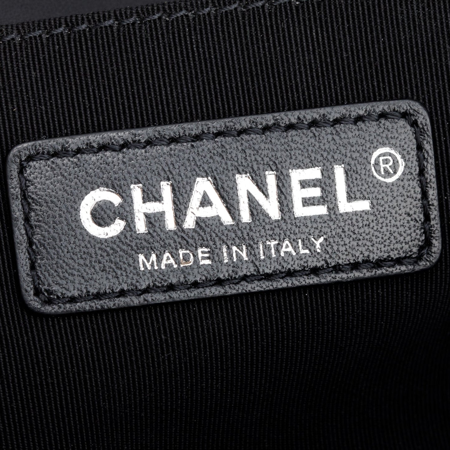 Chanel 2021 Black Quilted Lambskin Leather Medium Boy Bag