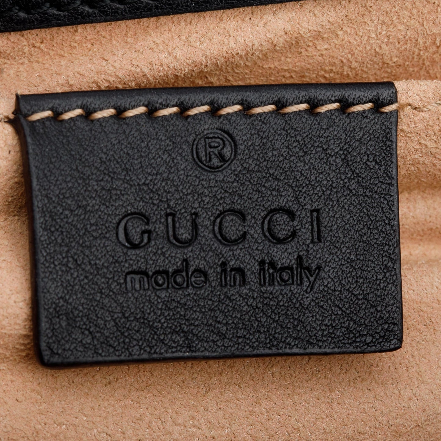 Gucci GG Supreme Monogram Bees Small Padlock Bag