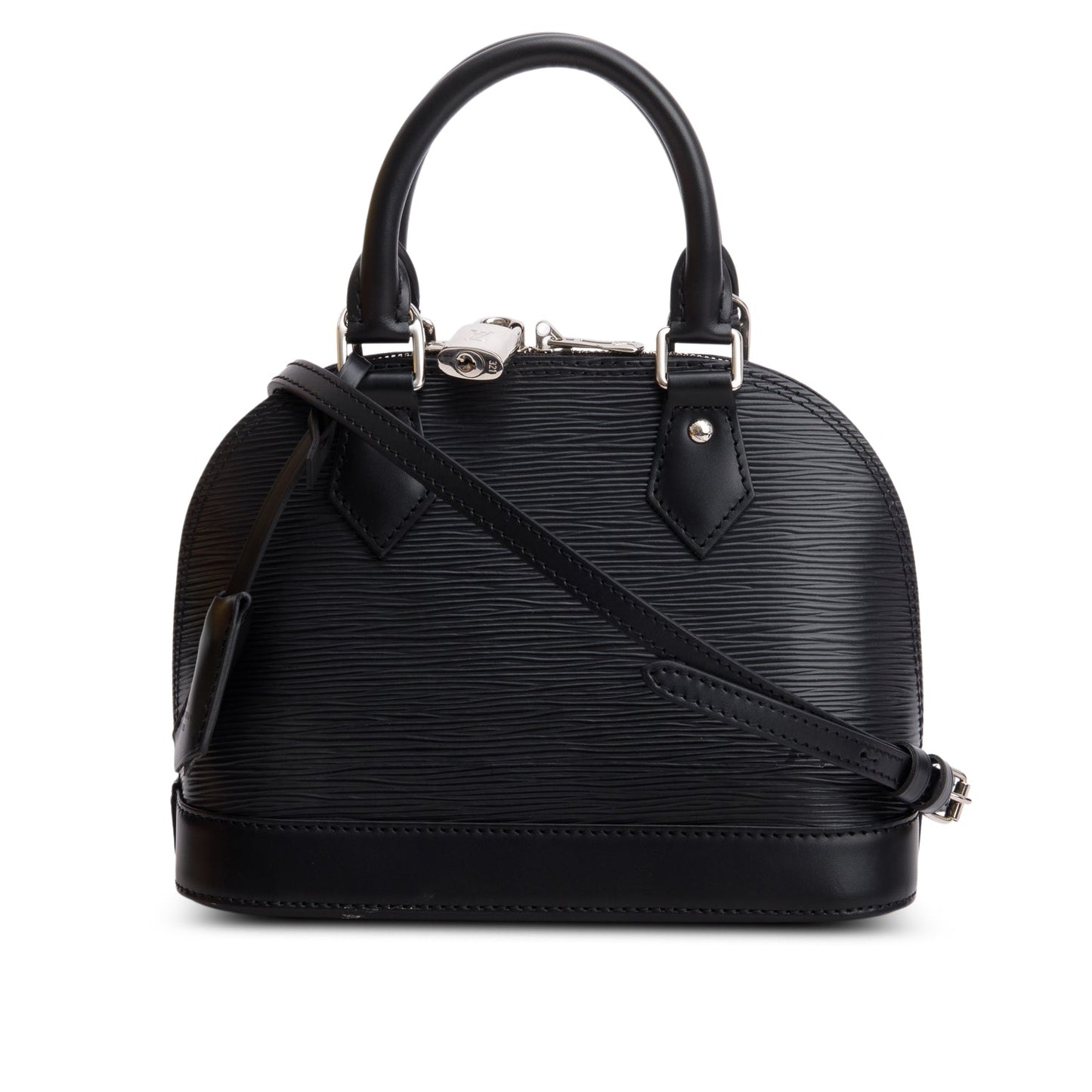 Louis Vuitton Black Epi Leather Alma BB