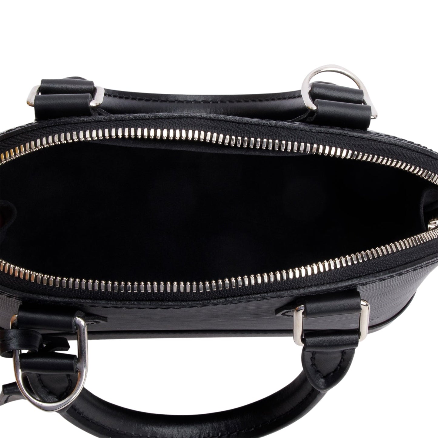 Louis Vuitton Black Epi Leather Alma BB