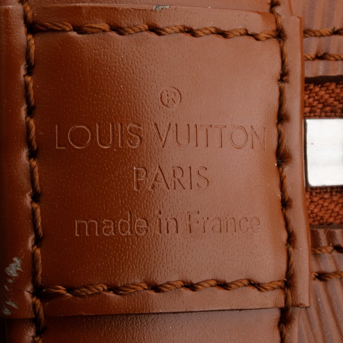 Louis Vuitton Brown Epi Leather Alma PM