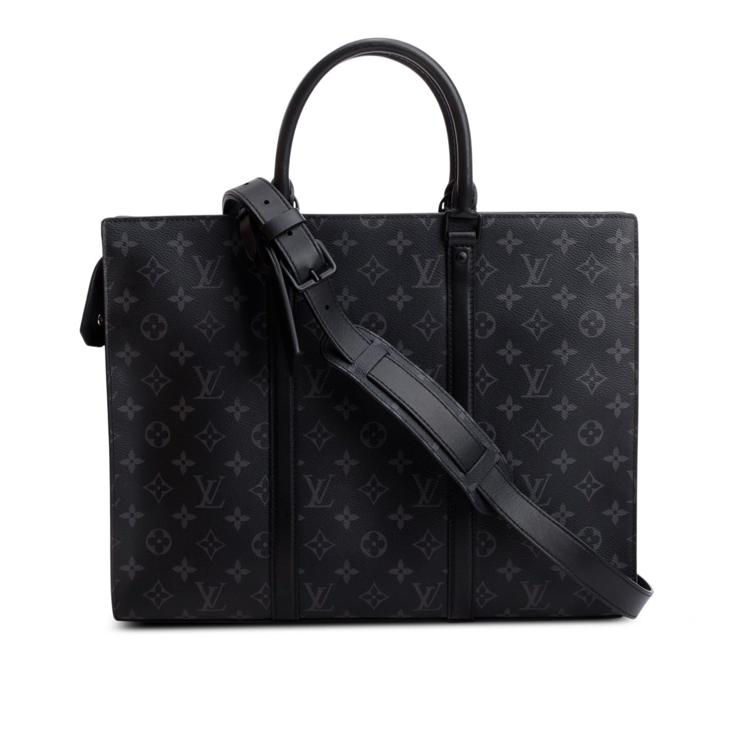 Louis Vuitton Monogram Eclipse Sac Plat 24h