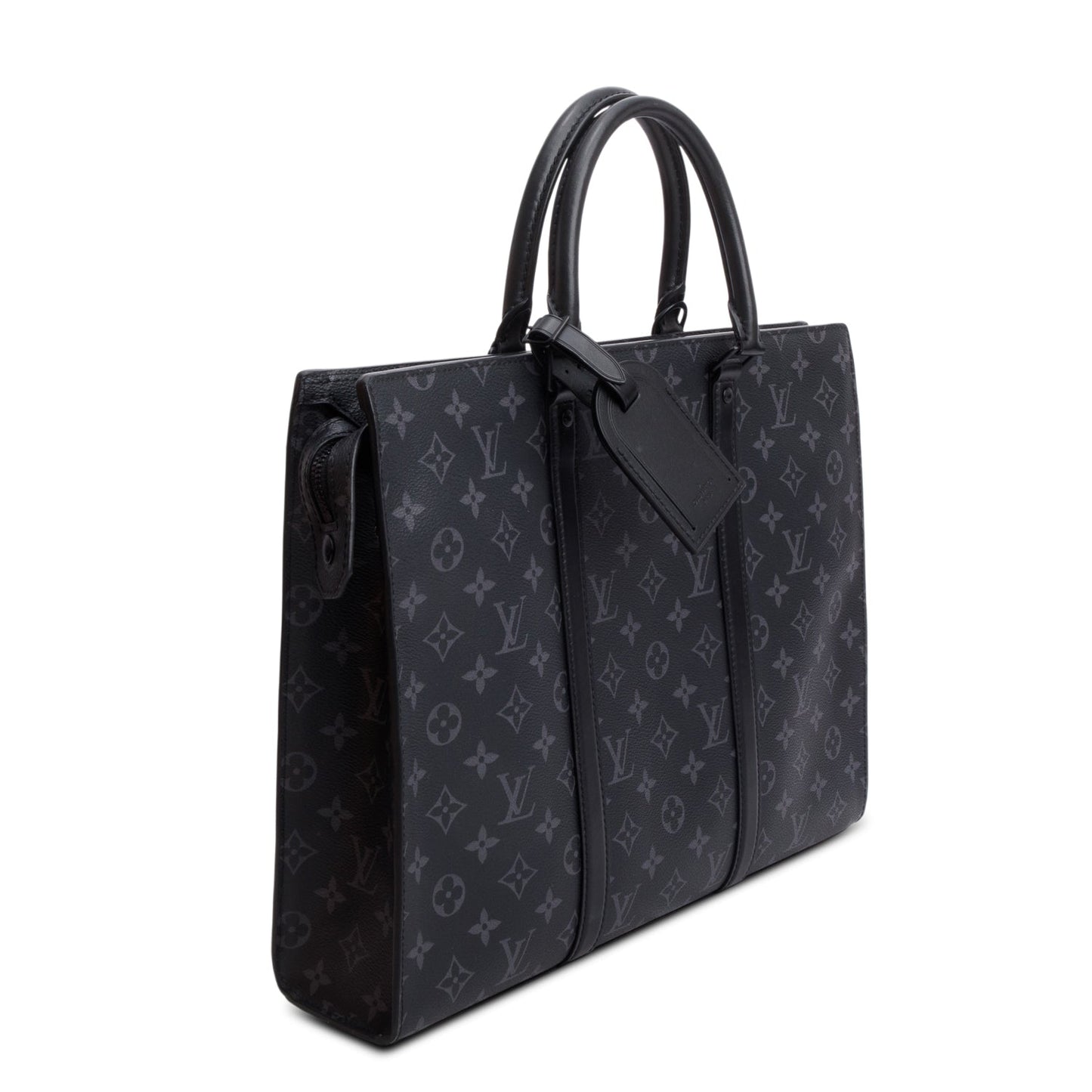 Louis Vuitton Monogram Eclipse Sac Plat 24h