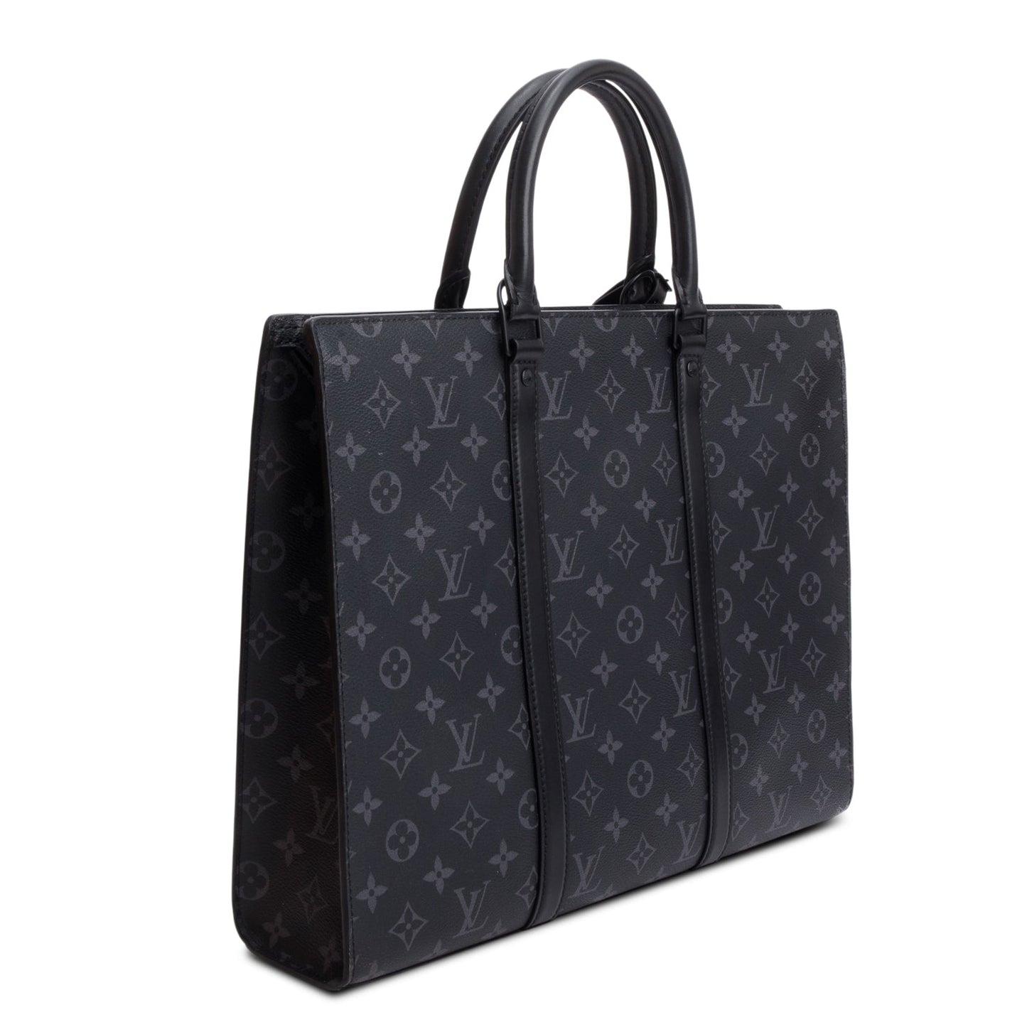 Louis Vuitton Monogram Eclipse Sac Plat 24h