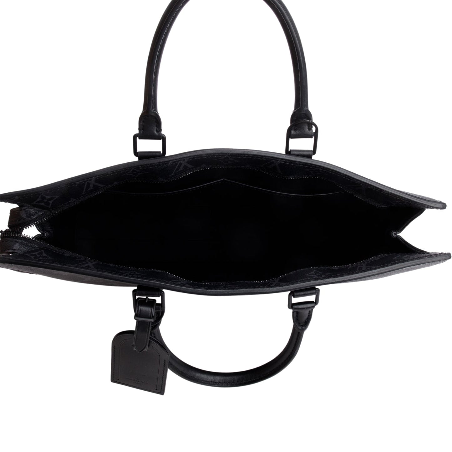 Louis Vuitton Monogram Eclipse Sac Plat 24h