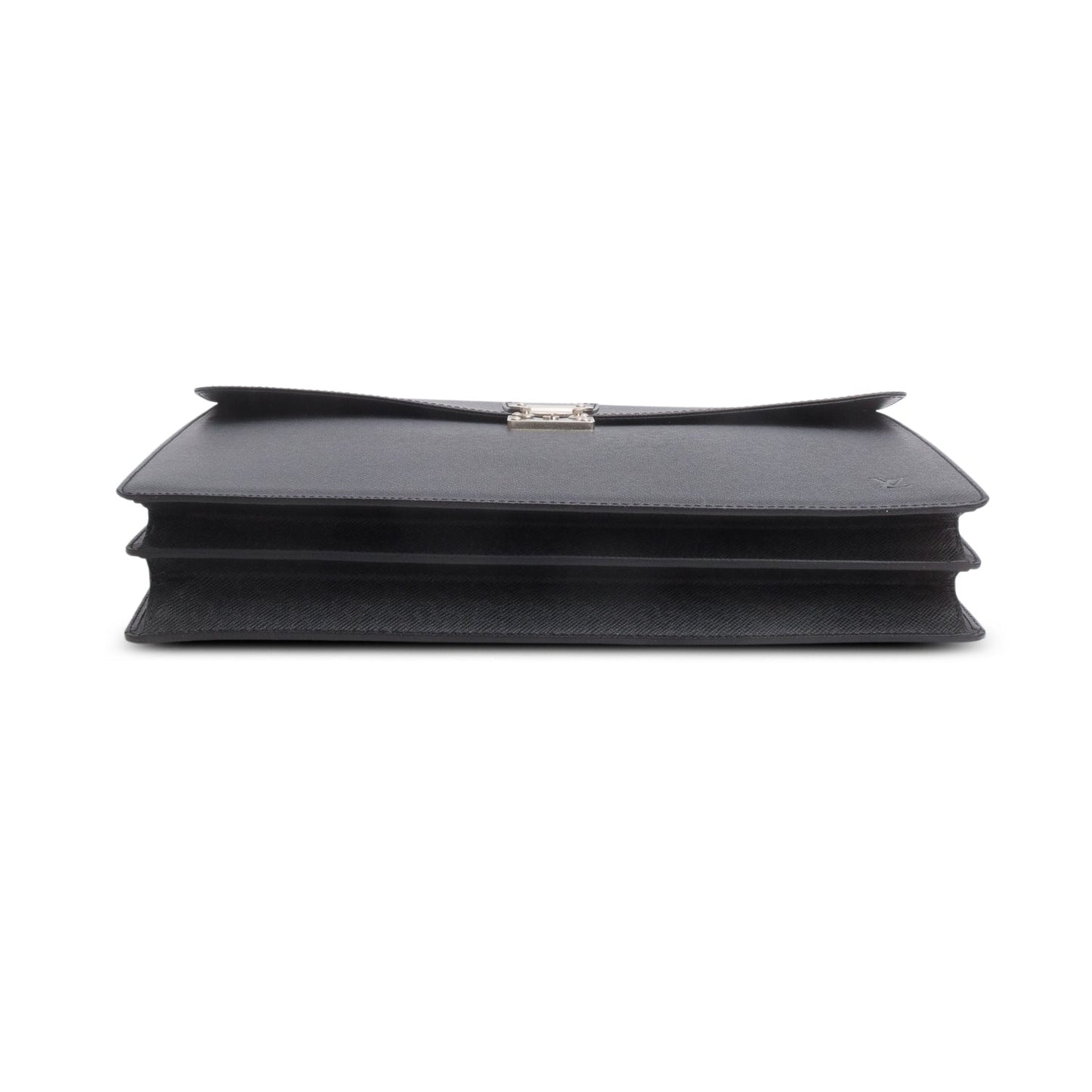 Louis Vuitton Black Taiga Leather Neo Robuston 2 Compartment Briefcase