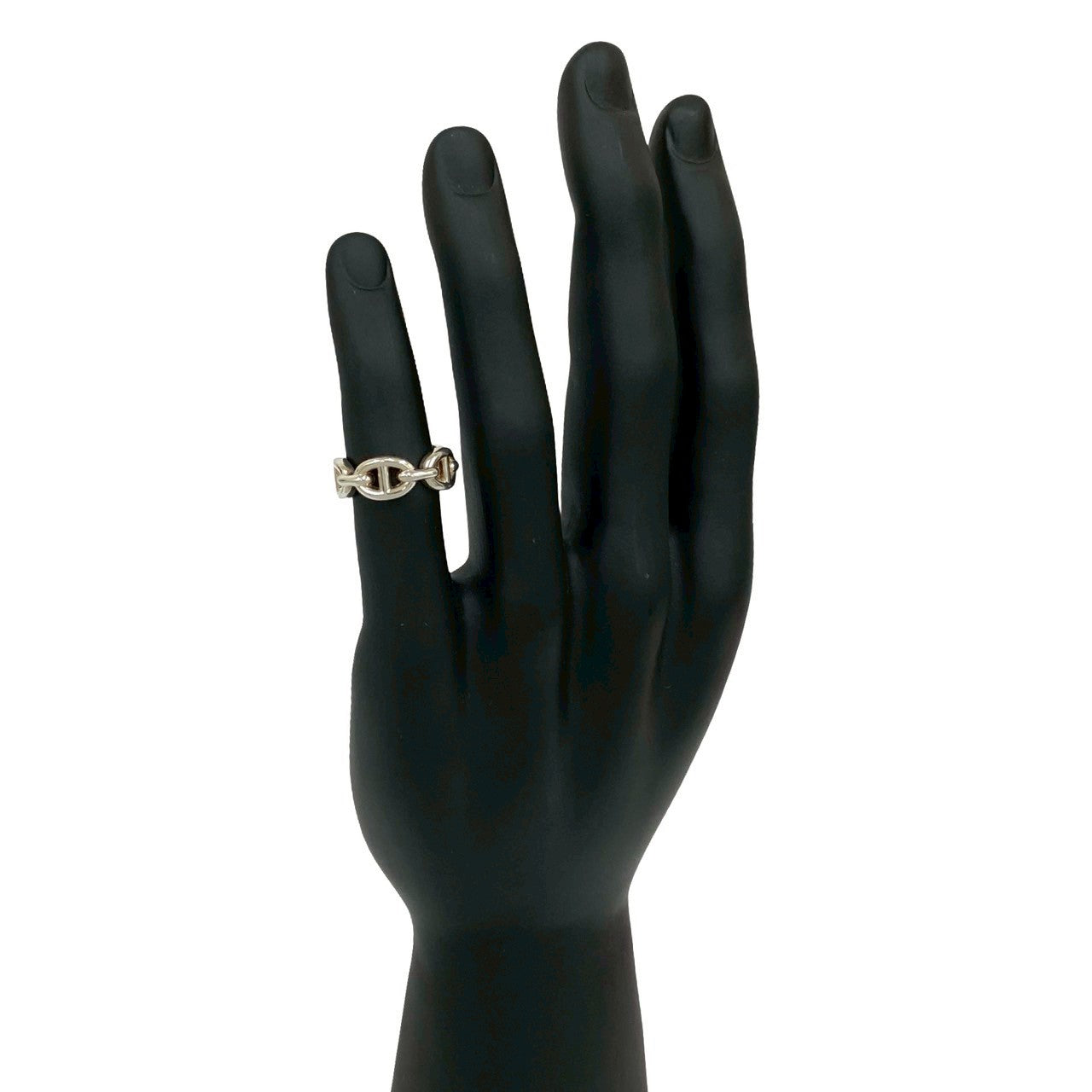 HERMES Ring Silver925 Silver Anchene