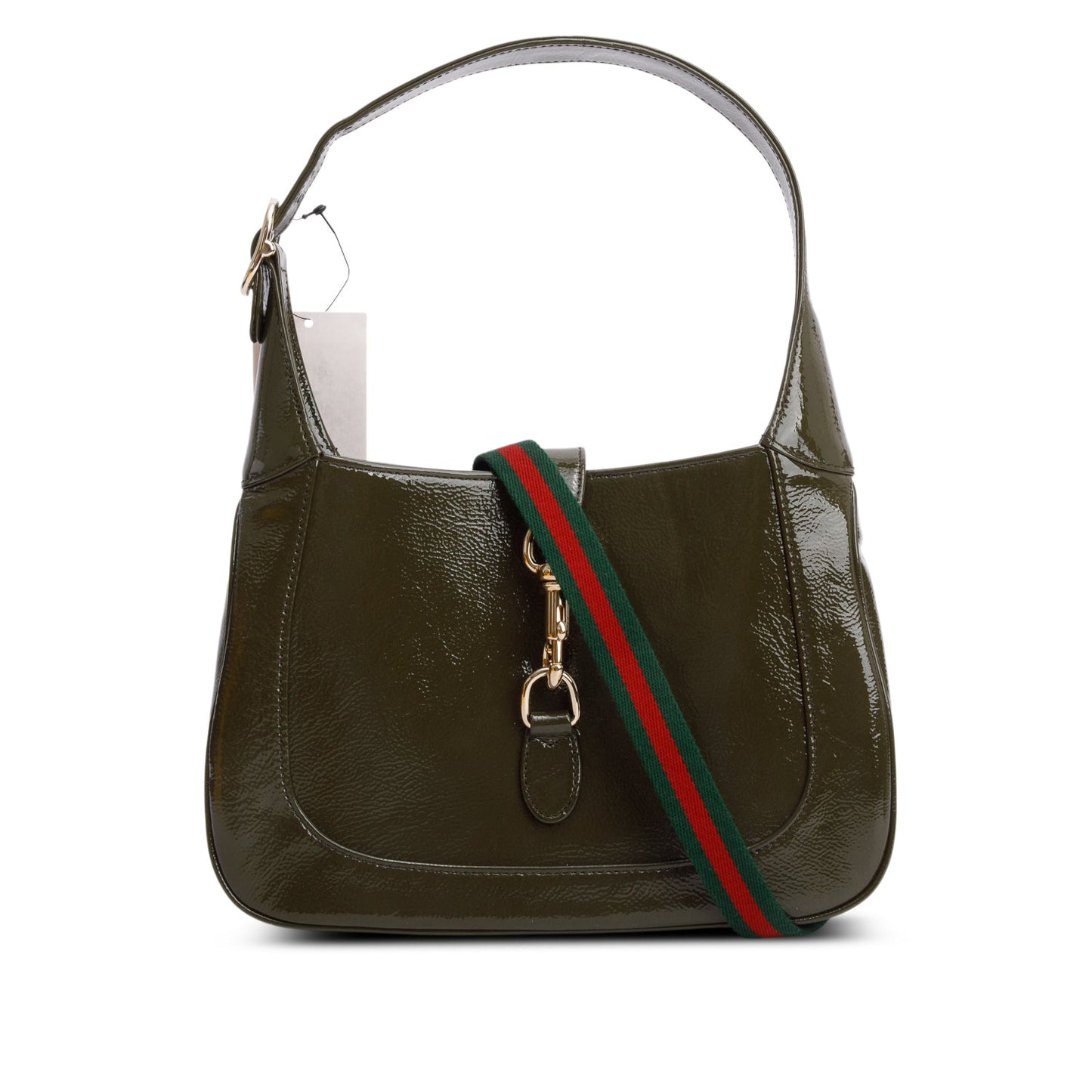 Gucci Green Skipper Calf Small Jackie 1961 Hobo