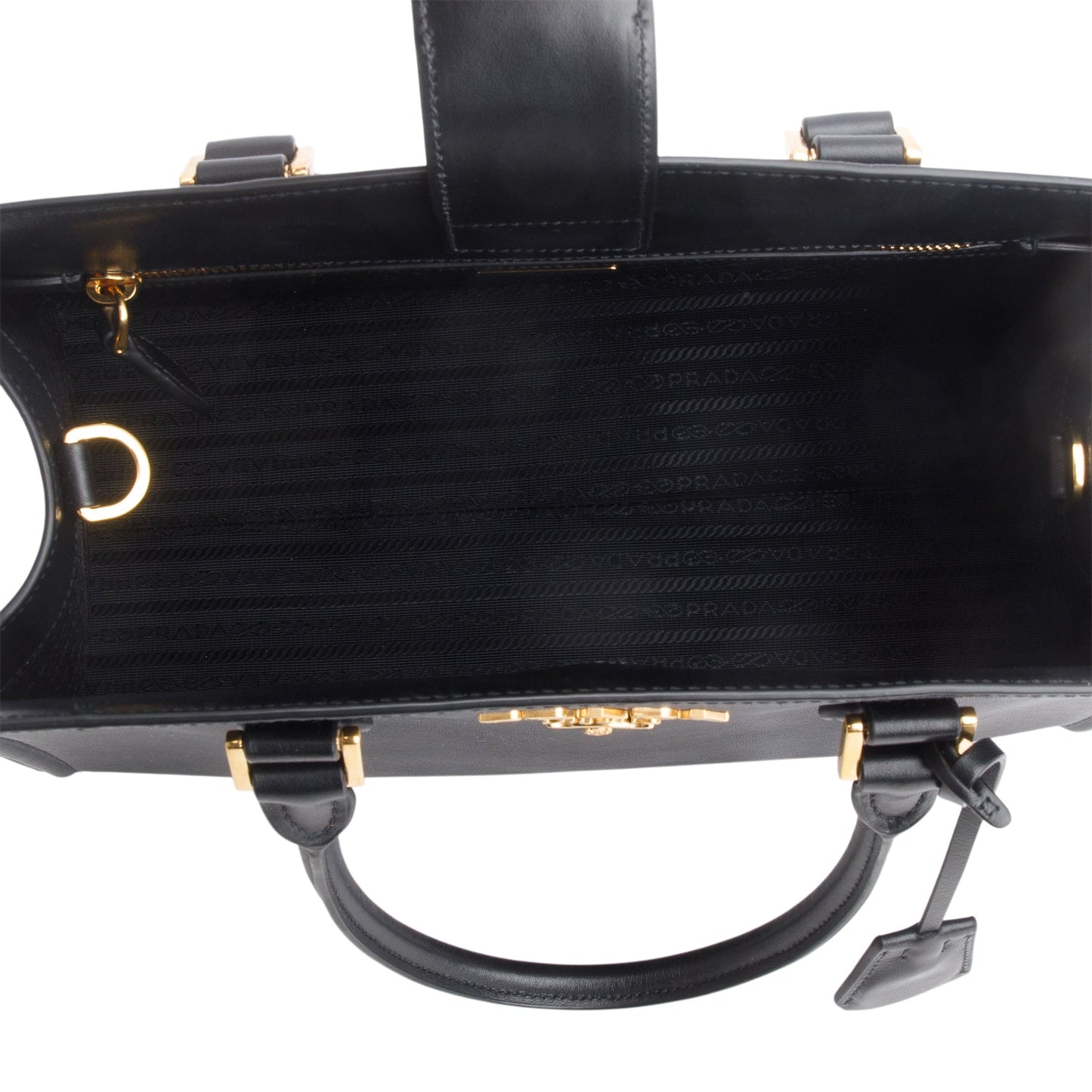 Prada Black Saffiano Soft Calfskin Tote