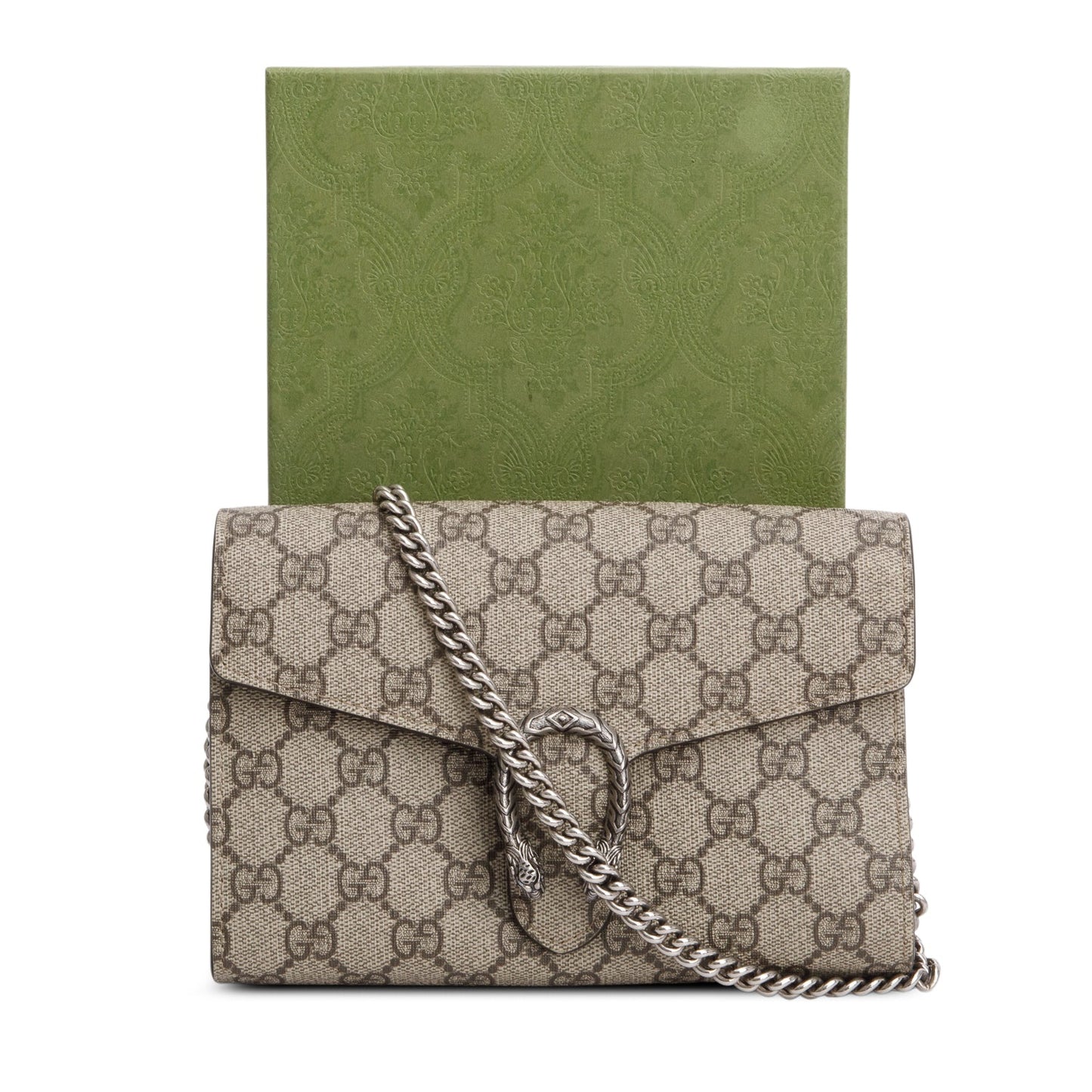 Gucci Dionysus GG Supreme Wallet on Chain