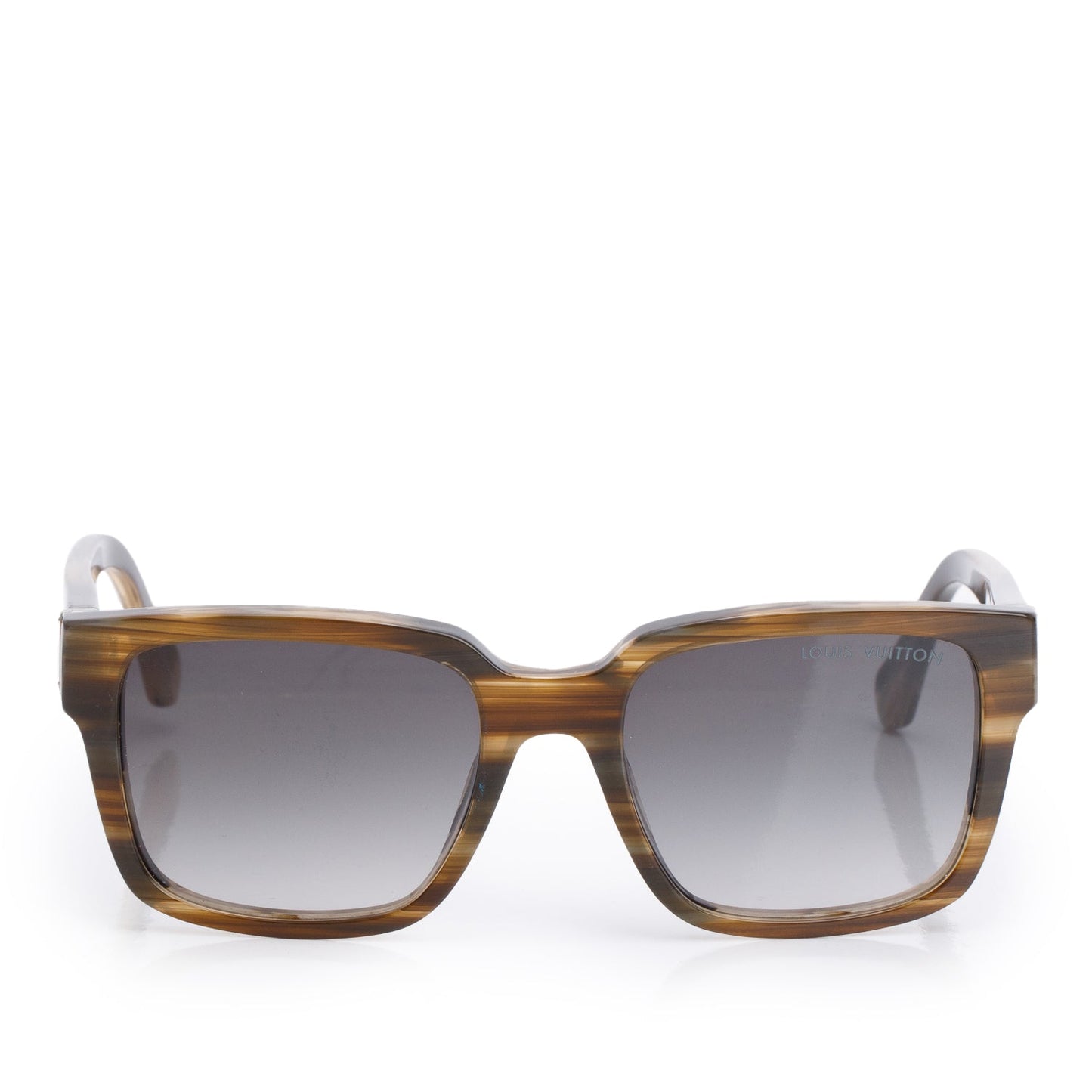 Louis Vuitton 2022 Z1785W Grey Acetate LV Glide Square Sunglasses