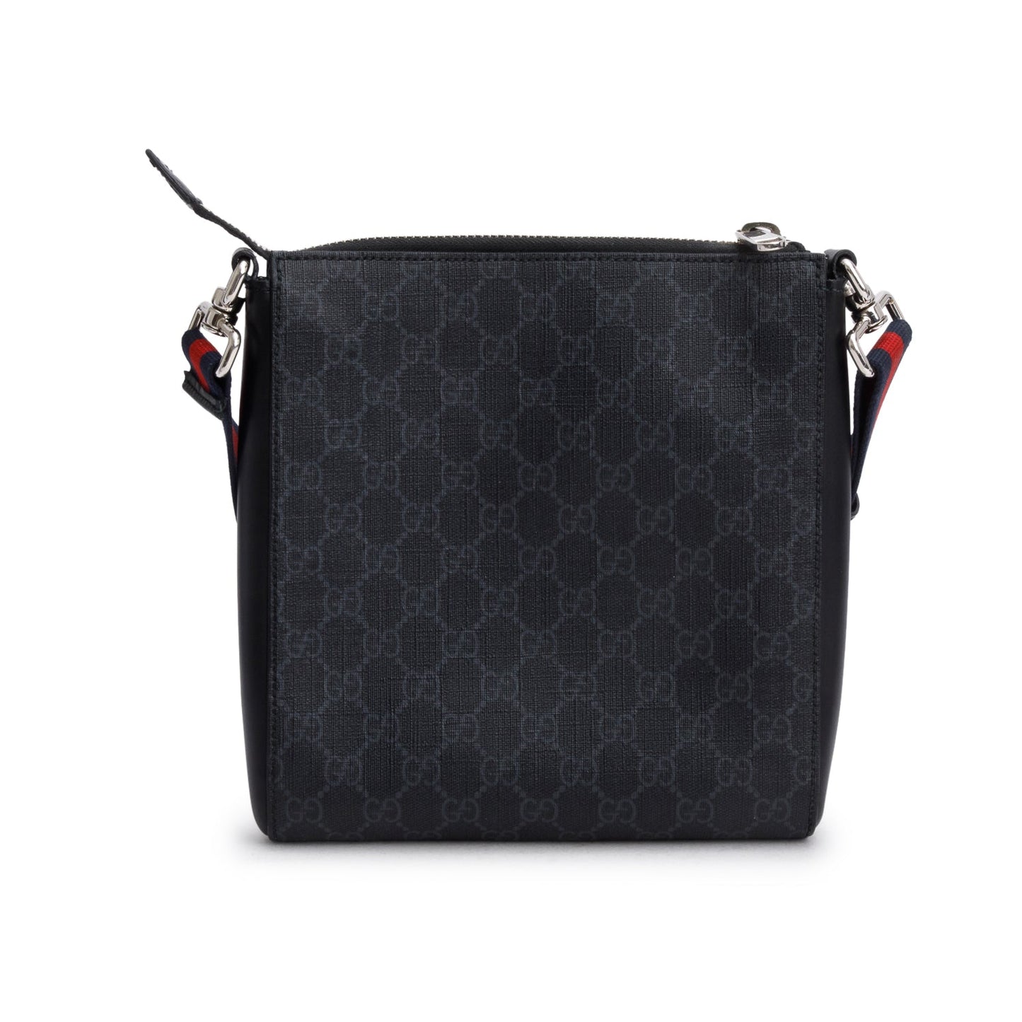 Gucci Black GG Supreme Small Messenger Bag