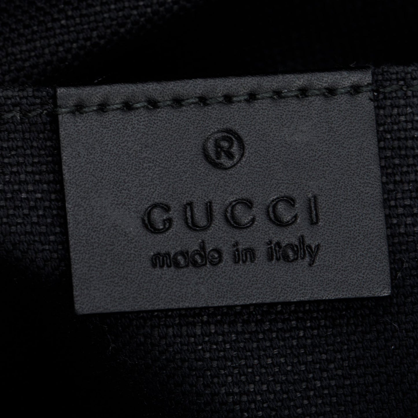 Gucci Black GG Supreme Small Messenger Bag