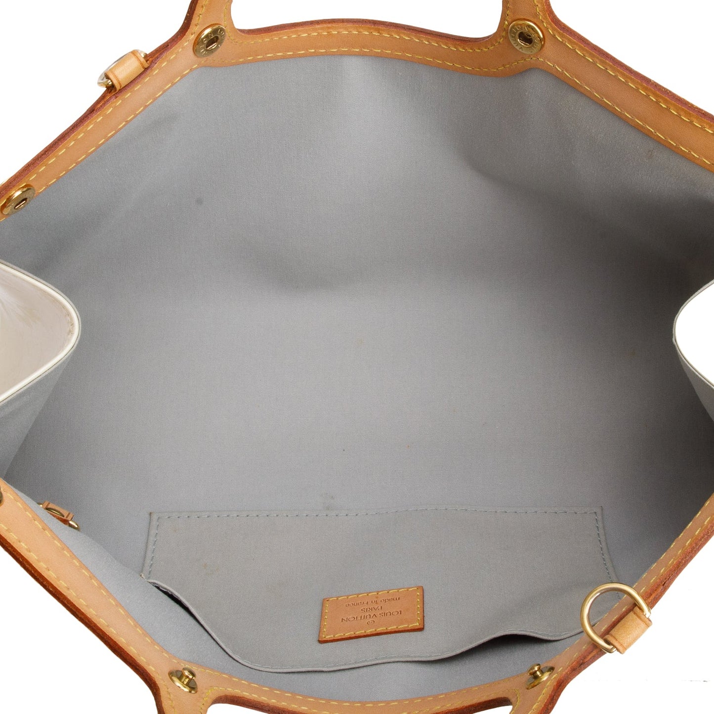 Louis Vuitton Neutral Monogram Vernis Roxbury