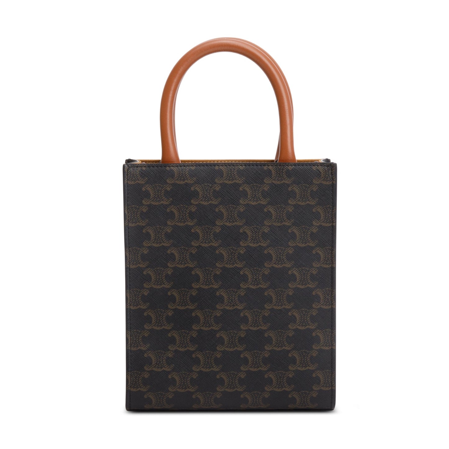 Celine 2023 Triomphe Canvas Mini Vertical Cabas Tote