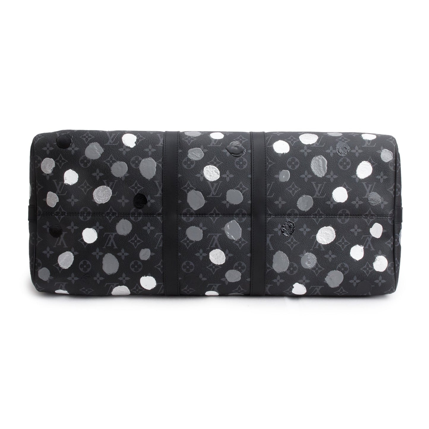 Louis Vuitton x Yayoi Kusama 2023 Monogram Eclipse Painted Dots Keepall Bandouliere 55