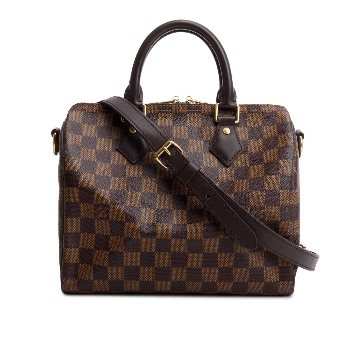 Louis Vuitton 2020 Damier Ebene Speedy Bandouliere 25
