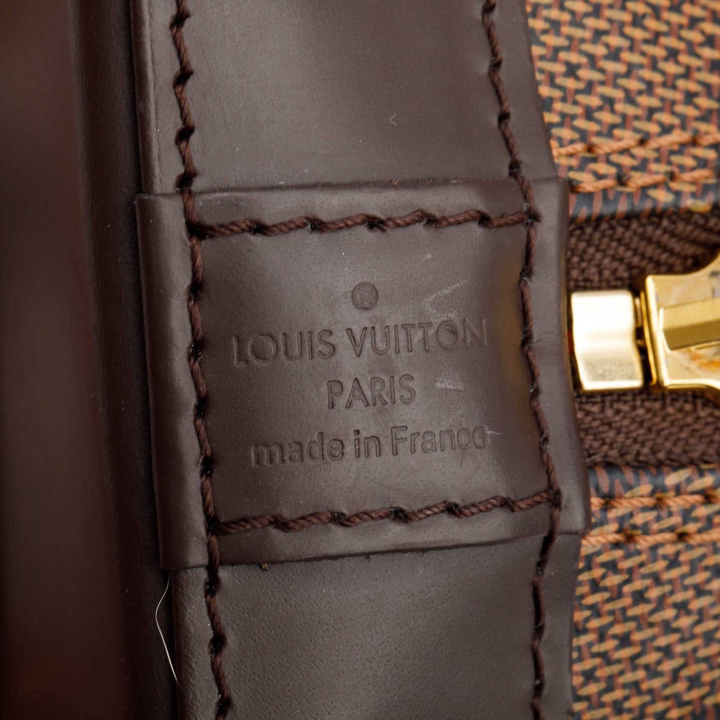 Louis Vuitton Damier Ebene Alma BB
