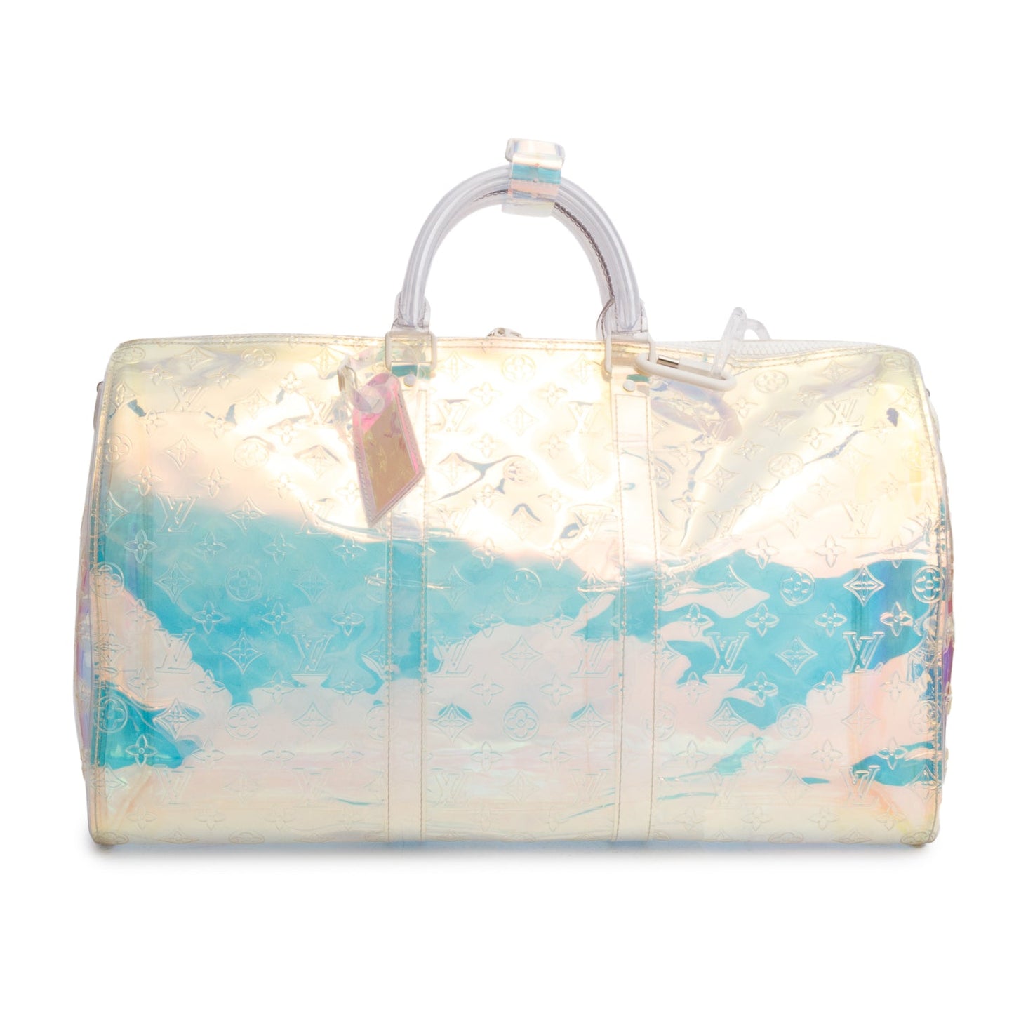 Louis Vuitton Iridescent Prism PCV Monogram Keepall Bandouliere 50