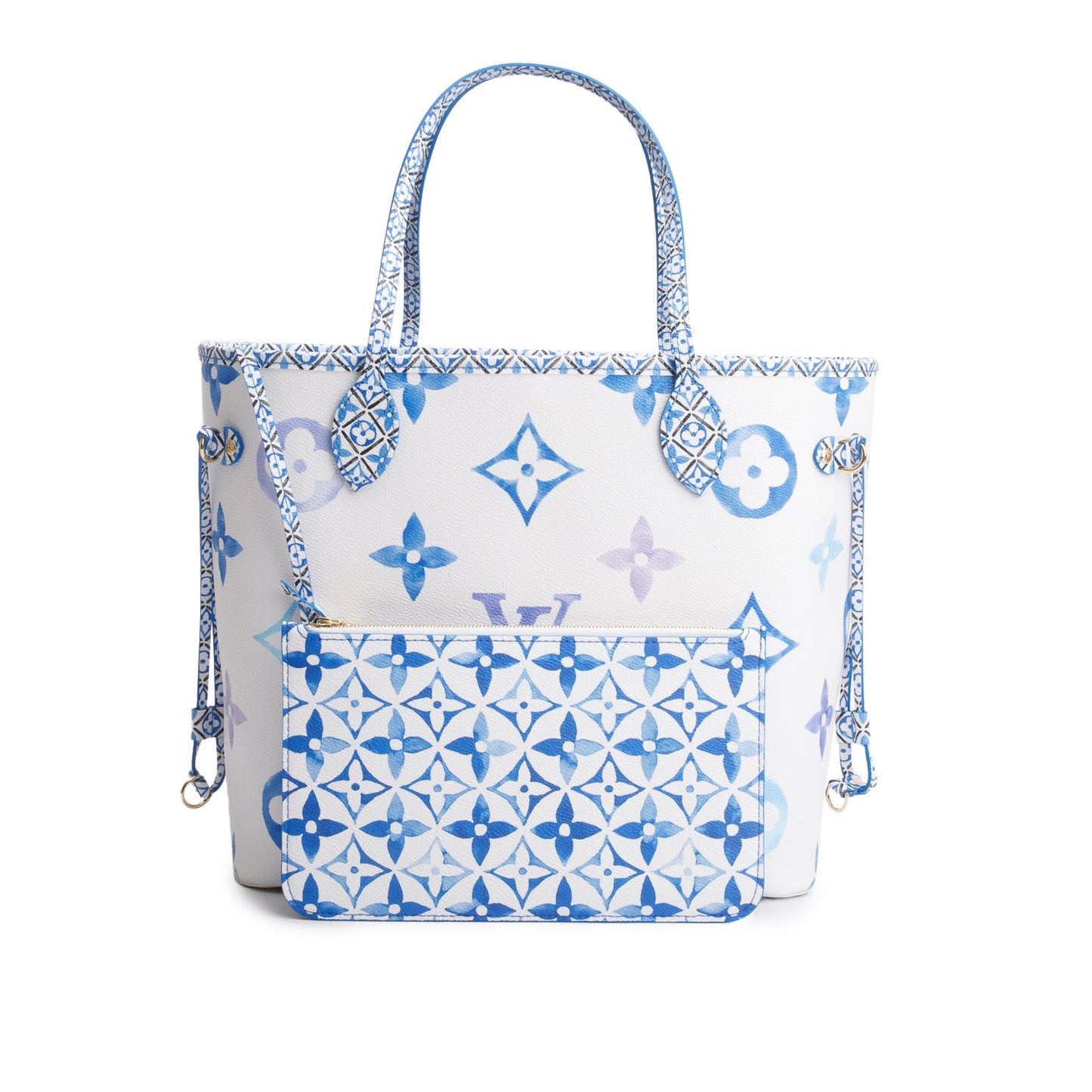 Louis Vuitton Blue Monogram Giant By The Pool 2.0 Neverfull MM