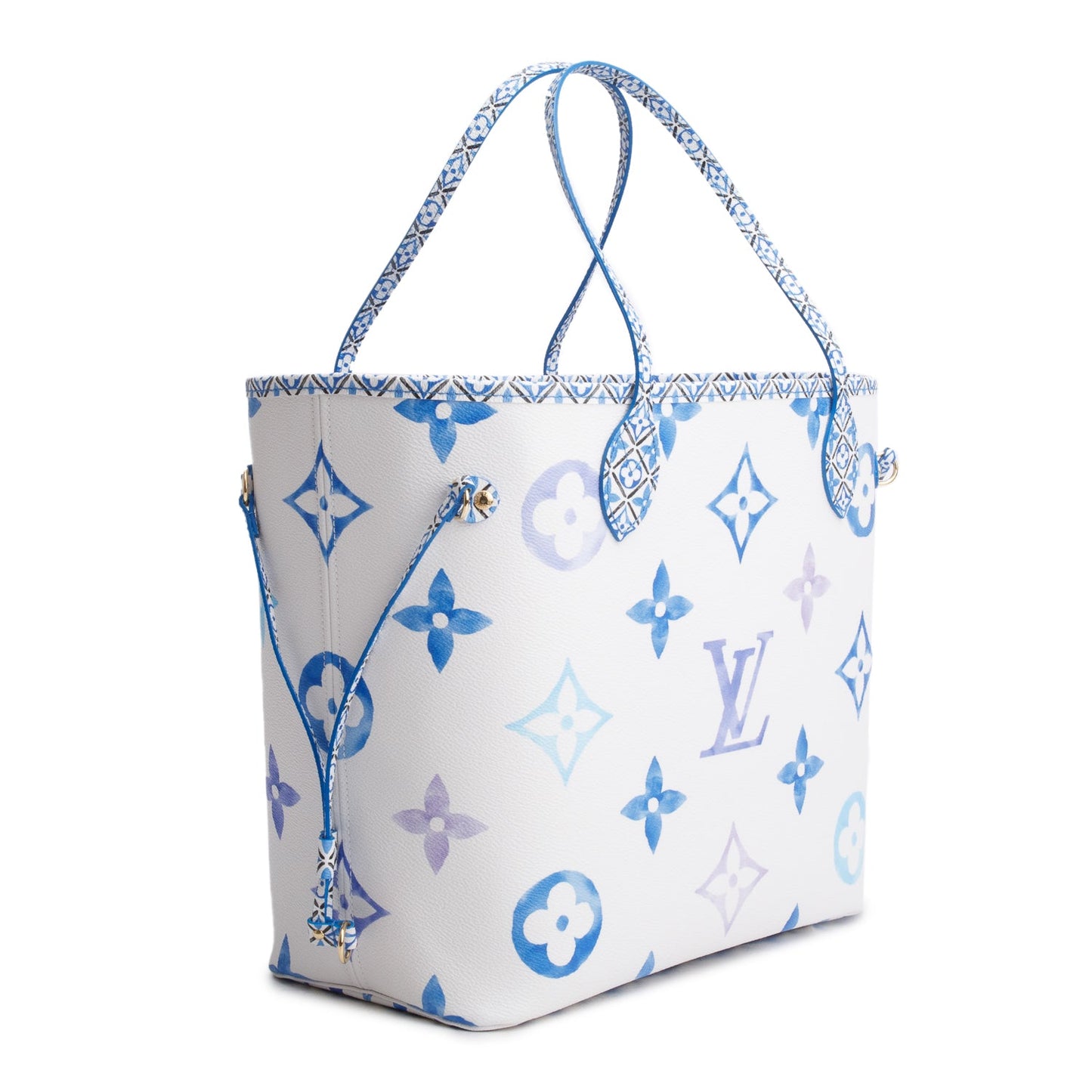 Louis Vuitton Blue Monogram Giant By The Pool 2.0 Neverfull MM