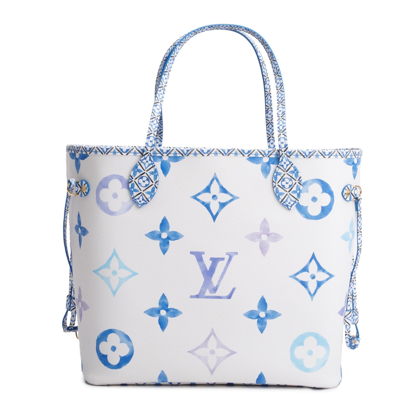 Louis Vuitton Blue Monogram Giant By The Pool 2.0 Neverfull MM