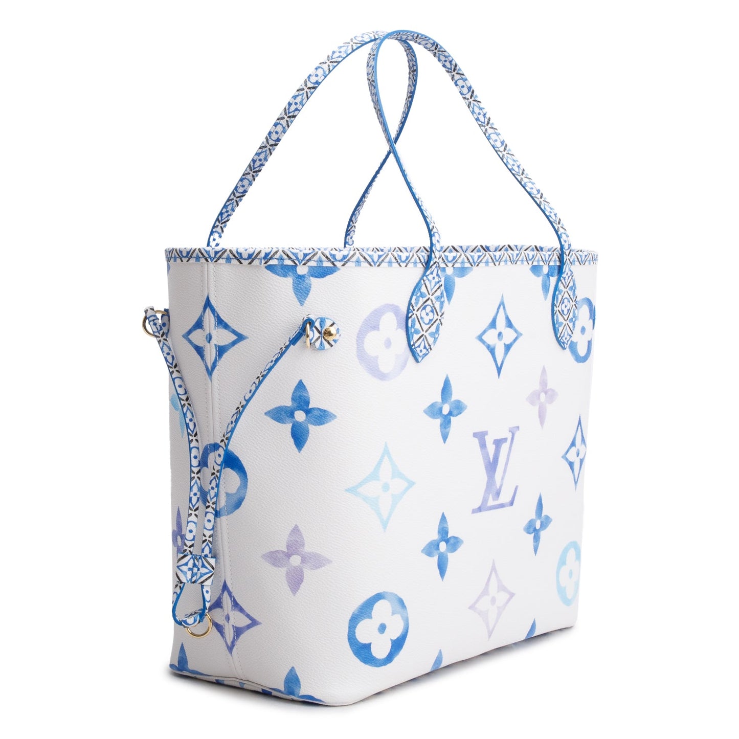 Louis Vuitton Blue Monogram Giant By The Pool 2.0 Neverfull MM