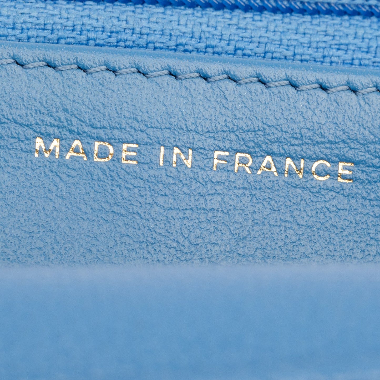 Chanel 2020 Blue Quilted Caviar Leather Classic Wallet on Chain