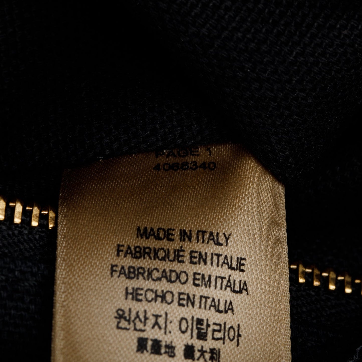 Burberry Black Grainy Calfskin Perforated House Check Small Brogue Banner Tote