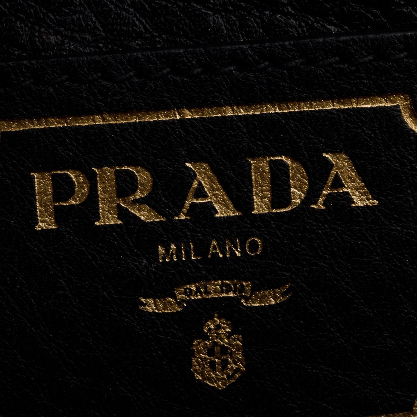 Prada Black Vitello Daino Convertible Bauletto