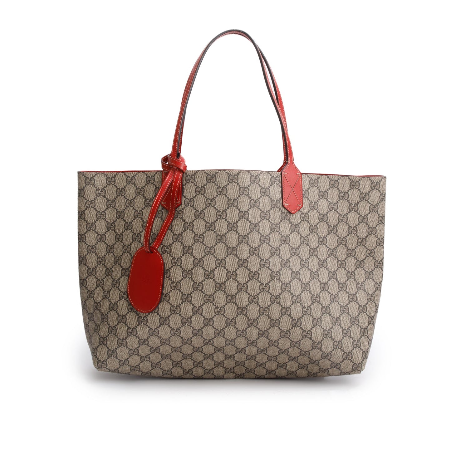 Gucci GG Supreme Monogram Turnaround Reversible Tote