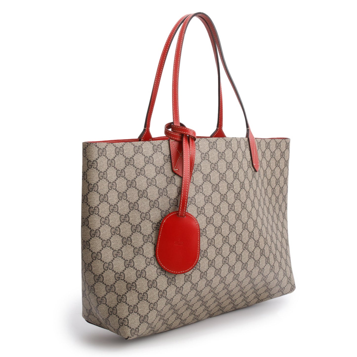 Gucci GG Supreme Monogram Turnaround Reversible Tote