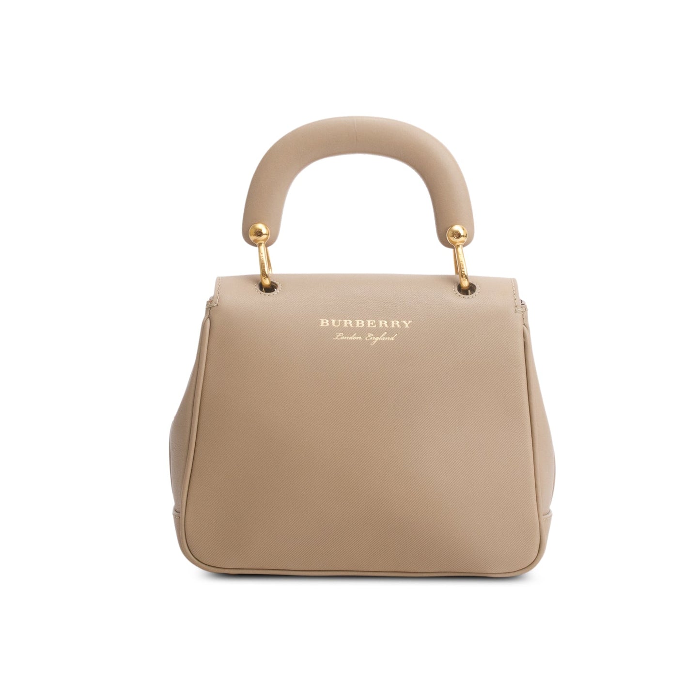 Burberry Brown Trench Calfskin Small DK88 Top Handle Bag