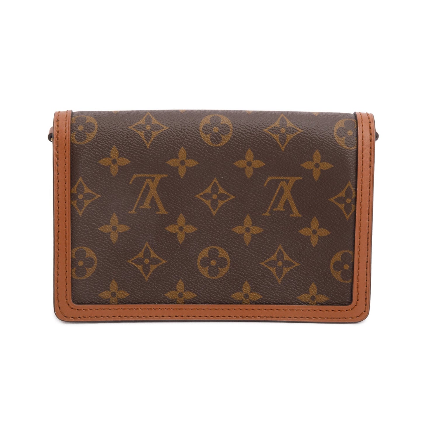 Louis Vuitton Reverse Monogram Dauphine Chain Wallet