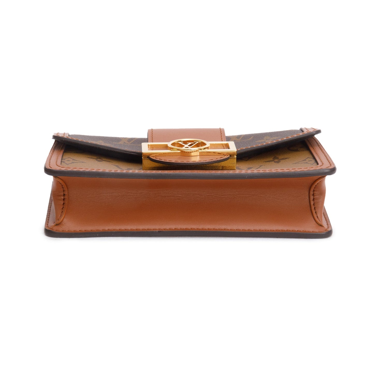 Louis Vuitton Reverse Monogram Dauphine Chain Wallet