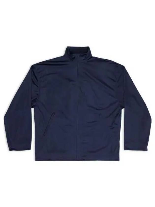 Luxury Balenciaga Trending 2025 Side Zip Pockets Track Jacket Blue