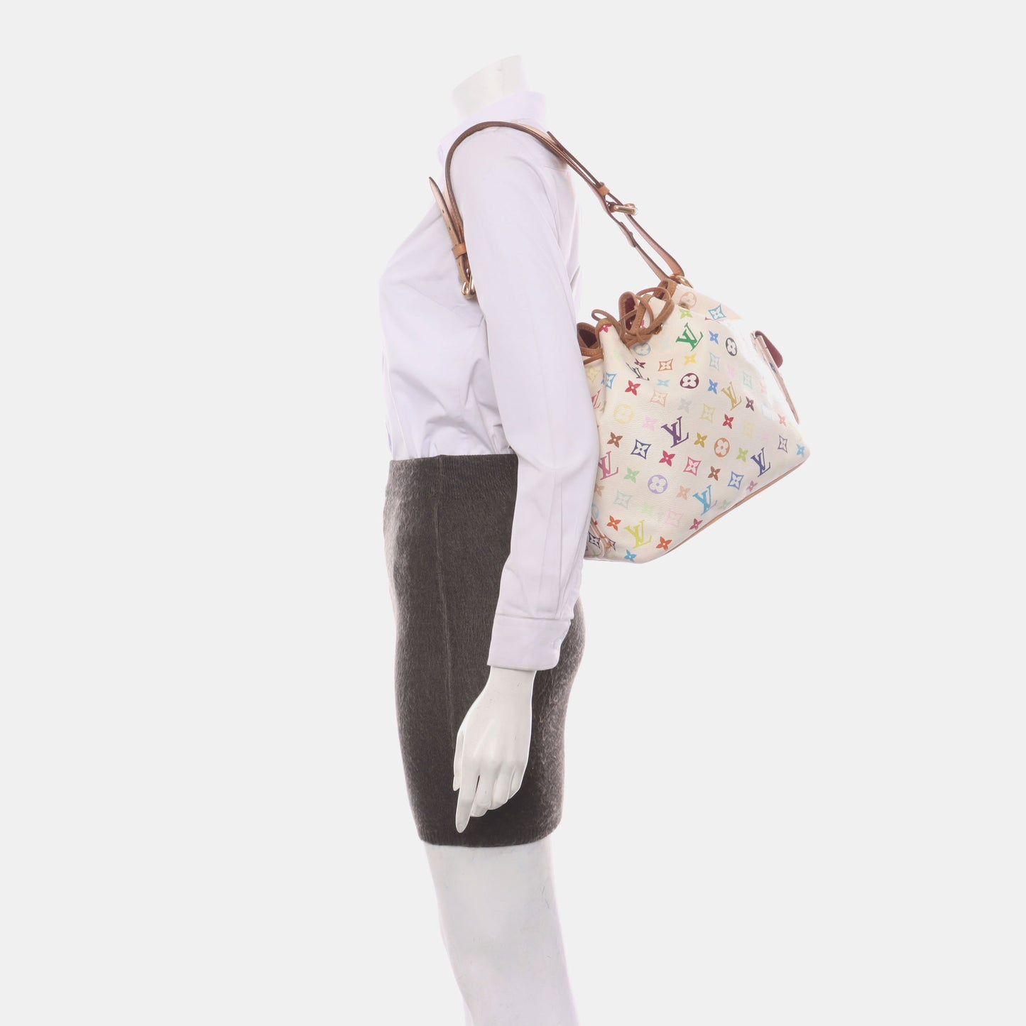 Louis Vuitton x Takashi Murakami NÃ©onoÃ© Medium White Multicolor
