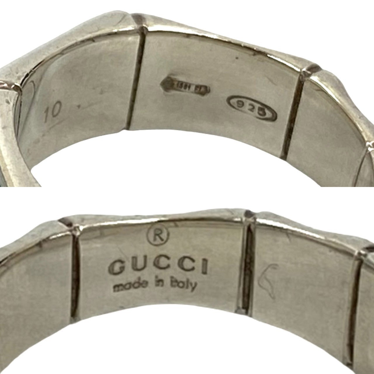 GUCCI Ring Silver925 Silver bamboo ring