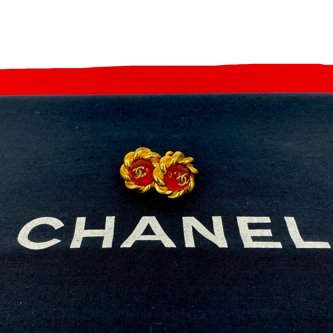 CHANEL Earring Gold Plated gold Gripoa