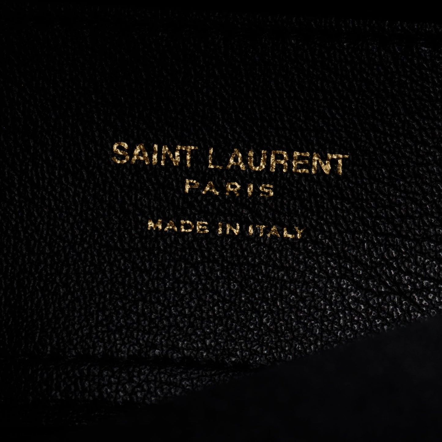 Saint Laurent 2023 Black Calfskin Leather Toy Shopping Tote