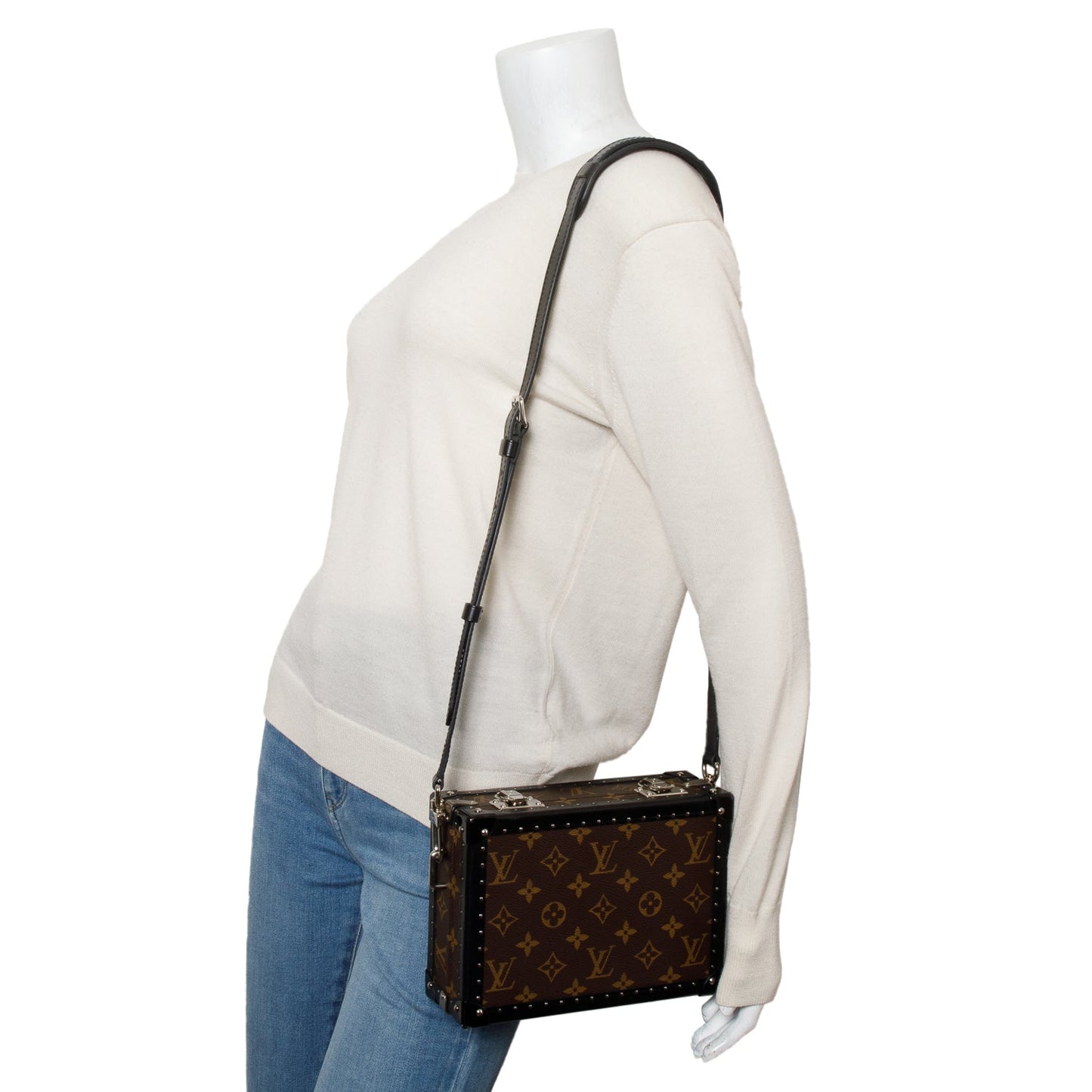 Louis Vuitton 2020 Monogram Macassar Clutch Box