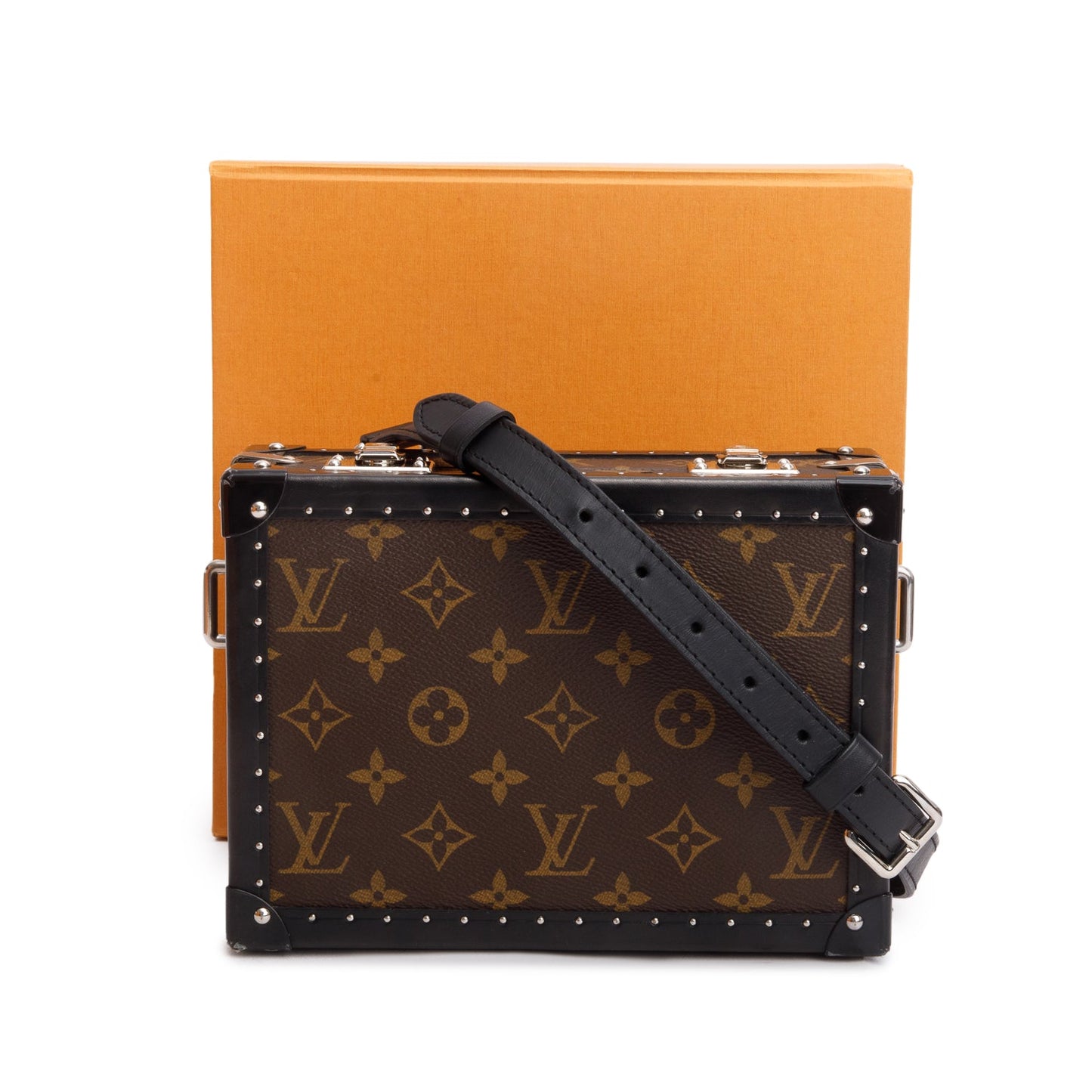 Louis Vuitton 2020 Monogram Macassar Clutch Box