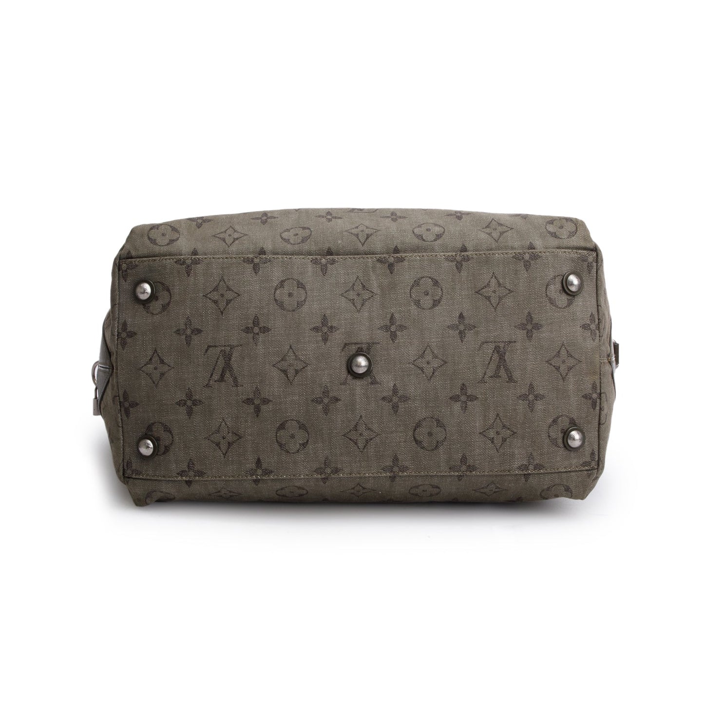 Louis Vuitton Green Monogram Impression Sac Weekend